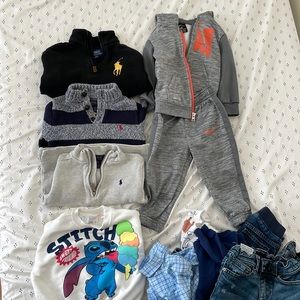 Bundle 21 items.long sleeve polo Ralph Lauren .zara .Nike set .vineyard vines